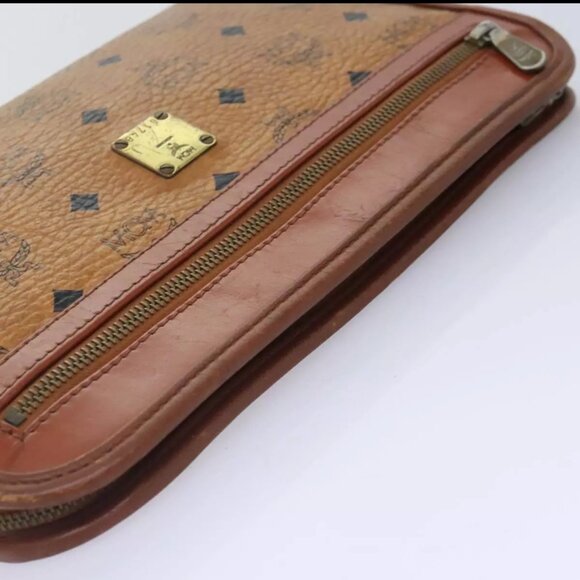 MCM 80s vintage Vicetos Logogram Clutch - Picture 5 of 10